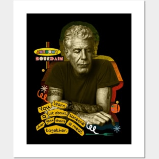 anthony bourdain Posters and Art